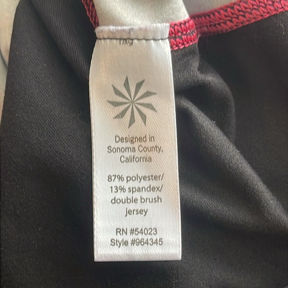 Athleta Multicolor Stripe Racerback Sporty Tank Size L - Picture 5 of 7